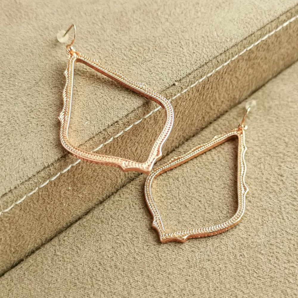 Kendra Scott Sophee / Drop Earrings Rose Gold NEW